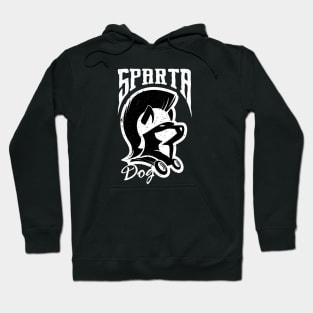 Sparta Dog Drawing Illustration Hoodie